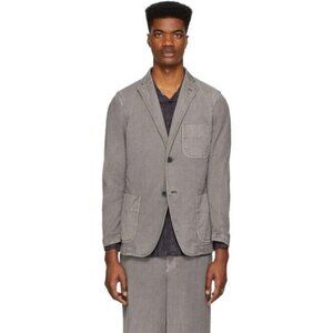 Issey Miyake Men Faded Basic Blazer Size 2 US S Mens Gray